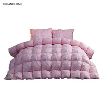 Juste de couette en coton matelassé de luxe, 95% duvet d'oie, couverture d'optique d'hiver, confortable dédiée aux hôtels cinq étoiles, document solide 1