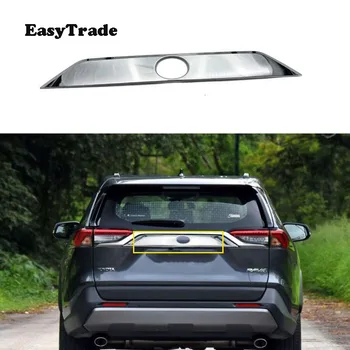

For Toyota RAV4 2019 2020 Abs Chrome Car Rear Door Tailgate Strip Trim Trunk Decoration Moldings Sticker Car Accessories