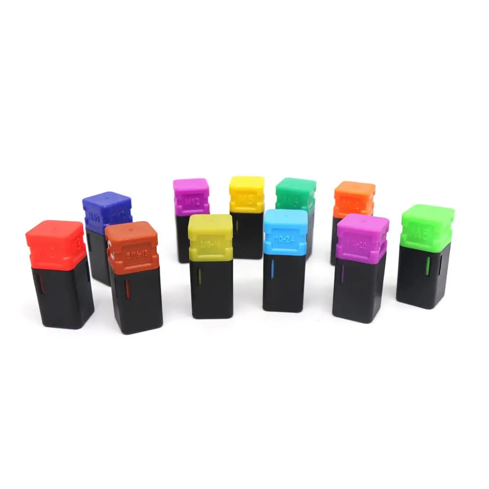 M3-M12 6-32 8-32 10-24 1/4-20 5/16-18 3/8-16 1/2-13 Riveter Gun Part Threaded Mandrel for Hand Nut Rivet Guns Tool Accessories 6