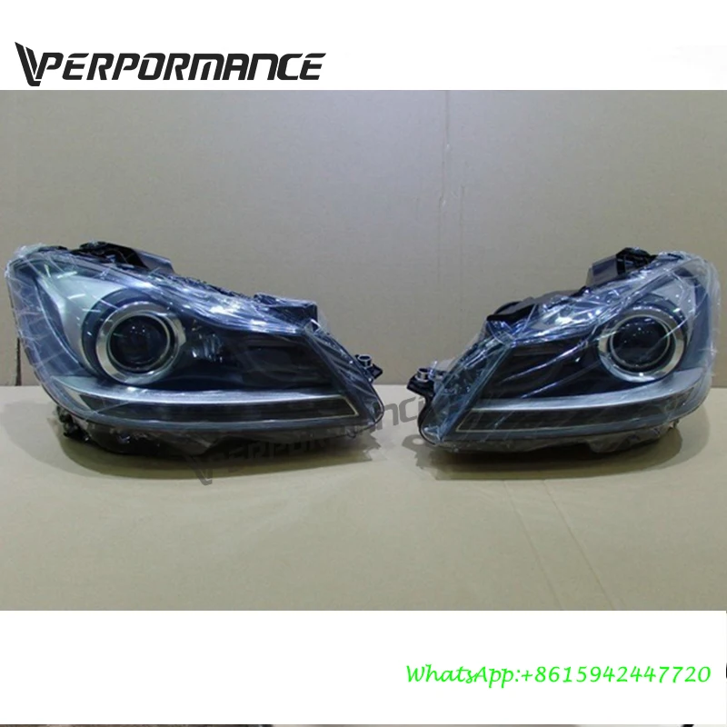 W204 фары для W204 C180 C200 C230 C260 frontlights 2011~ год