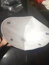 Mascarilla facial higiénica para adultos, máscara KN95 ffp2reutilizable de 5 capas FPP2, CE FFP2 FFP3, color negro