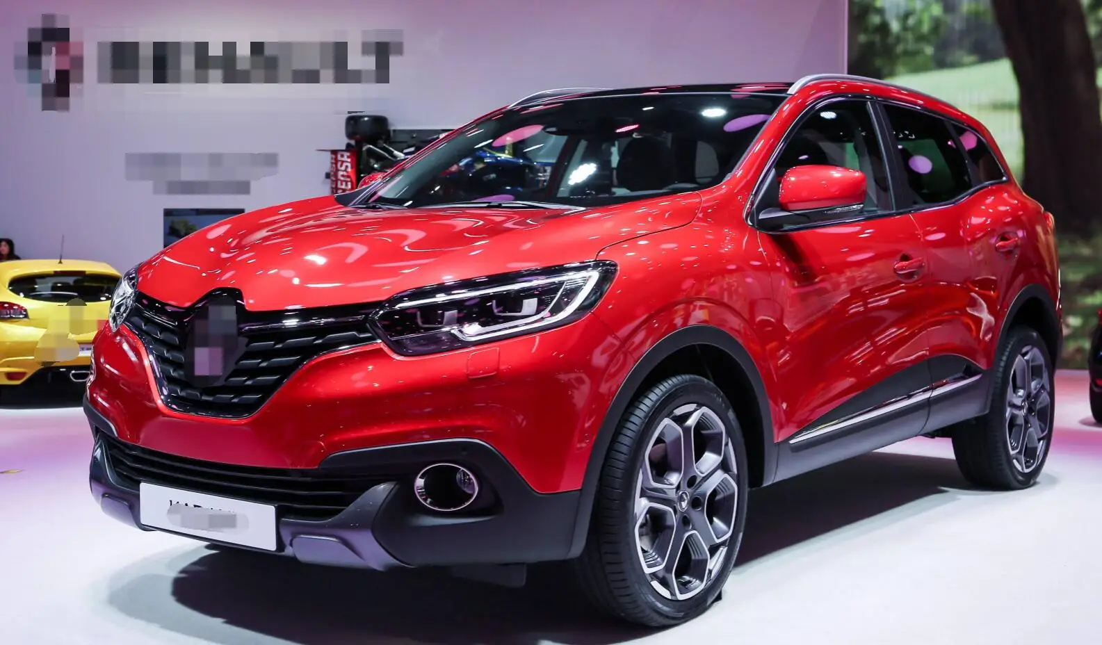Для renault kadjar прочный волоконный Кожаный Автомобильный багажник коврик грузовой лайнер