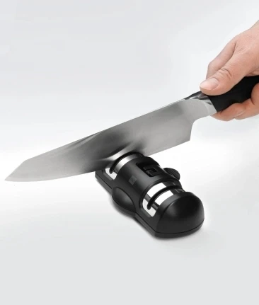 Новые Xiaomi MIjia Huohou двойное колесо-точилка хорошо подходит для ножи для кухни умный дом