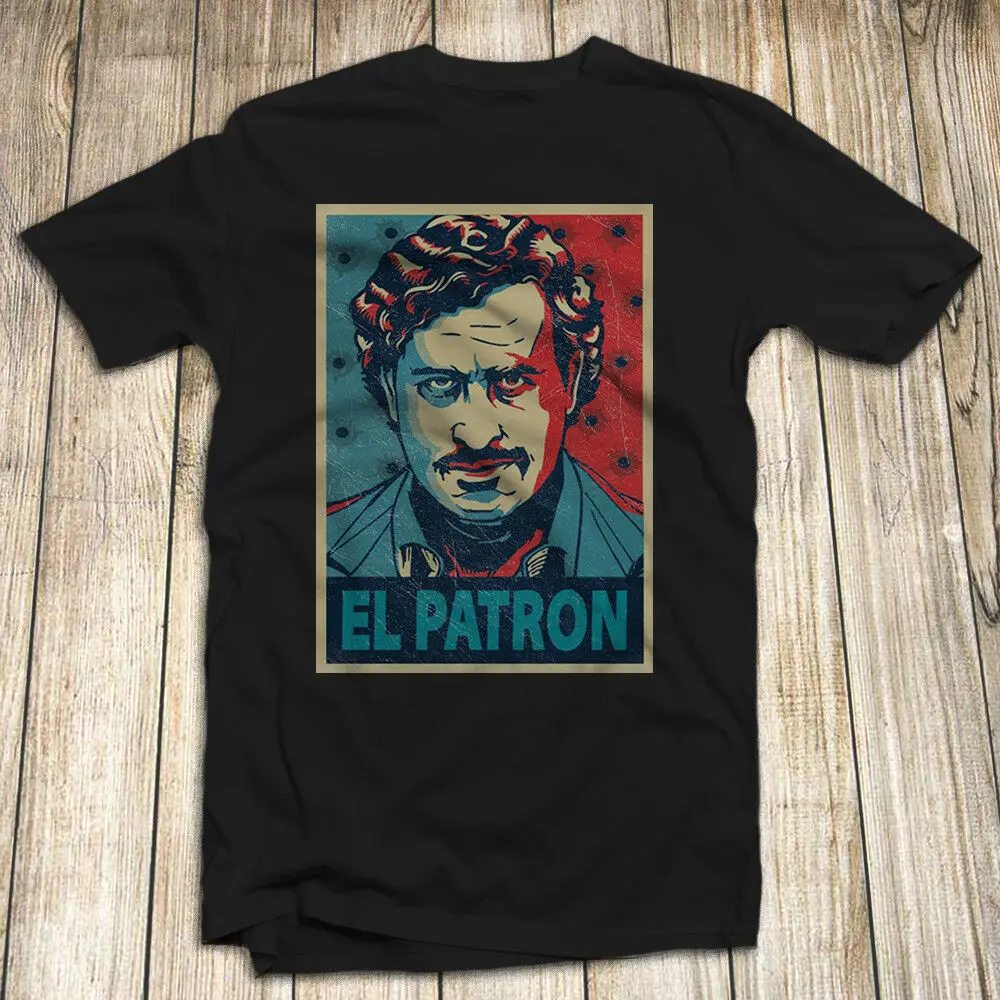 Narcos Pablo Escobar Мужская футболка из 100% хлопка Размер Summer Xxxtentacion Лето 2019 Lil открытый |