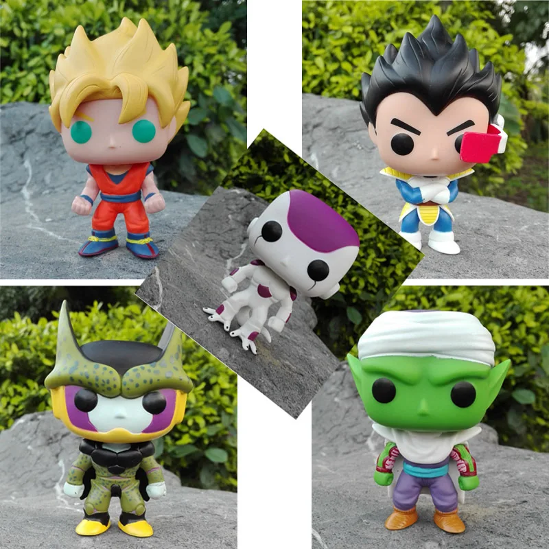 Funko POP Dragon Ball Z Аниме Рисунок Buu Kuririn фигурка Trunks модель игрушки коллекция игрушек для детей рождественские подарки