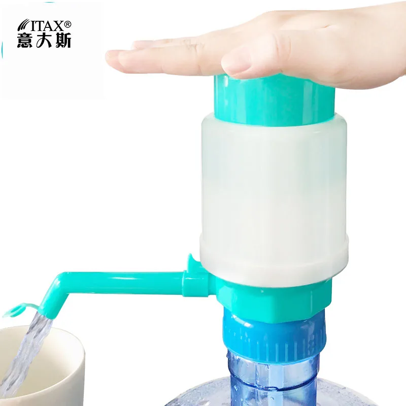 blue Бутылка для воды насос USB Ручной Автоматический Диспенсер питьевой воды насос Портативный питьевой машины WD14 - Цвет: blue