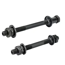 

Bicycle Hub Axle Front / Rear Quick Release Hub Hollow Shaft Axle Adapter Steel Refit Quick Release Axles Bicycle Hubs Parts