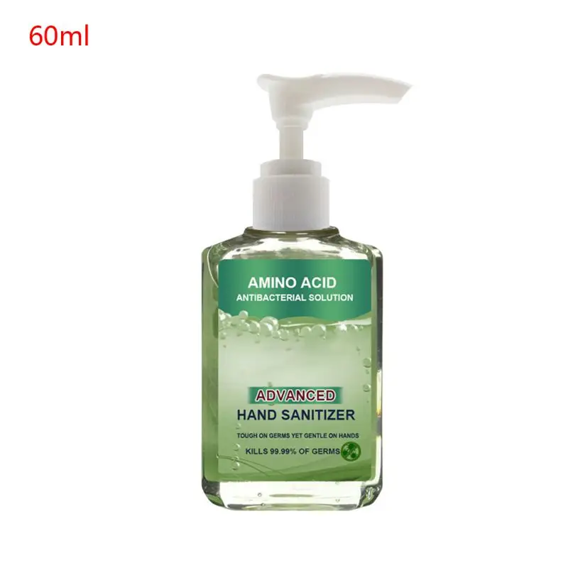 

60ml Alcohol Amino Acid Hand Sanitizer Gel Travel Size Moisturizing Hand Sanitizer Portable Spray Alcohol Free Hand Soap
