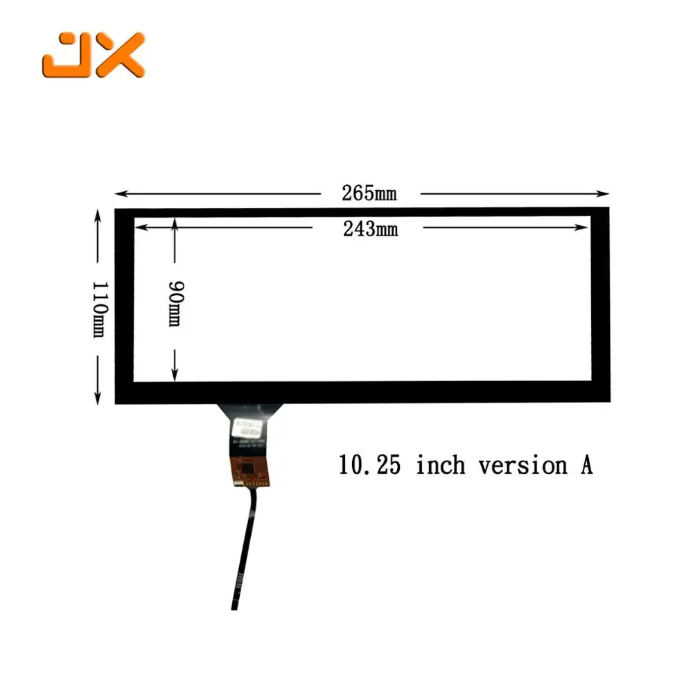 10,25 дюймов 6 PIN Сенсорная панель экрана для замены для LEXUS IS 2013- IS250 IS300 CT200H/AUDI/BMW автомобильный DVD навигационный радио