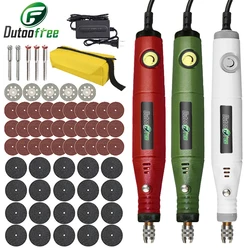 Perceuse électrique 110V/220V, broyeur Dremel, stylo de gravure à vitesse Variable, broyeur électrique, outils électriques rotatifs, Mini perceuse, Kit 18V 