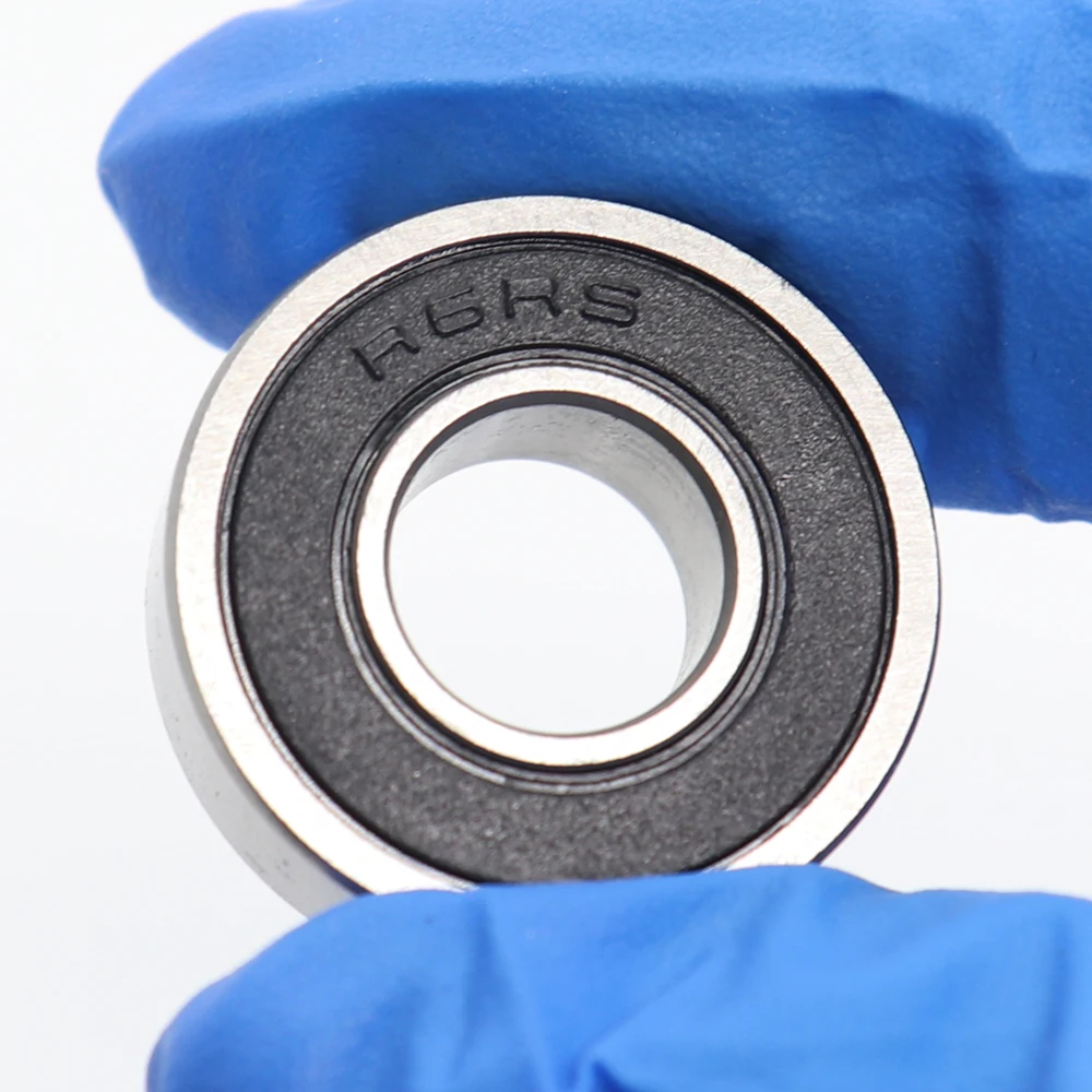 R6RS Bearing 9.525*22.225*7.144 mm ABEC-1 ( 10 PCS ) Inch Miniature R6 2RS Ball Bearings
