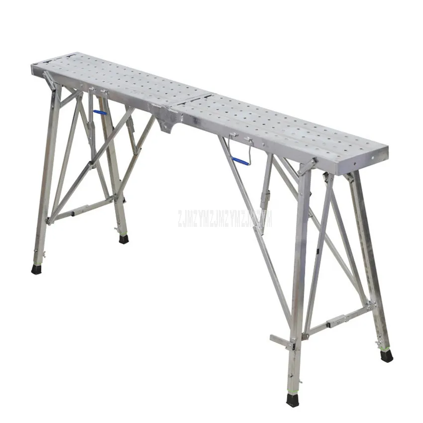 1,4 м/1,6 м/1,8 м Складная длинная скамейка высокий табурет для ног регулируемый по высоте Промышленный Строительный Инструмент домашний