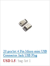 2pcs 5pcs 10pcs  Type-C usb3.1 Connectors Jack Tail 24 pin Male Plug Electric Terminals welding DIY data cable OGT accessories