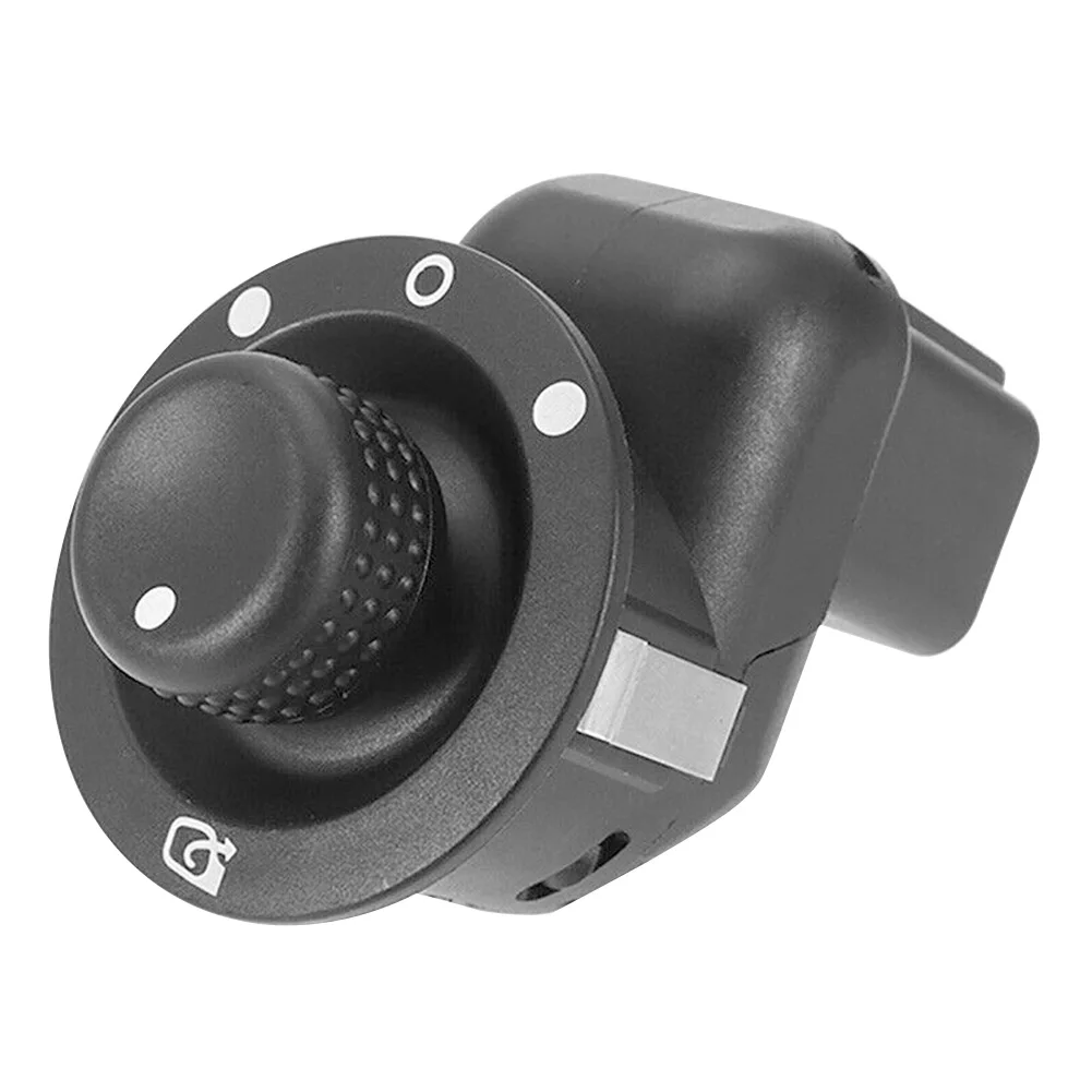 

Adjust Knob Mirror Control Switch Black Accessories Cover Button Plastic Durable Electric Replacement Car For 820067653