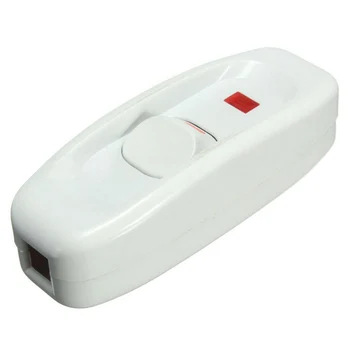 

10A Accessories Living Room Plastic Inline Bedroom Electronic Home Table Lamp On-Off Multifunction Light Switch