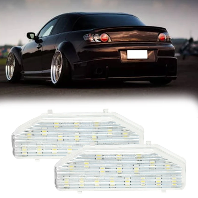 Car LED License Plate Light for Mazda RX-8 RX8 2004-2014 6 2007-2011. | Автомобили и мотоциклы