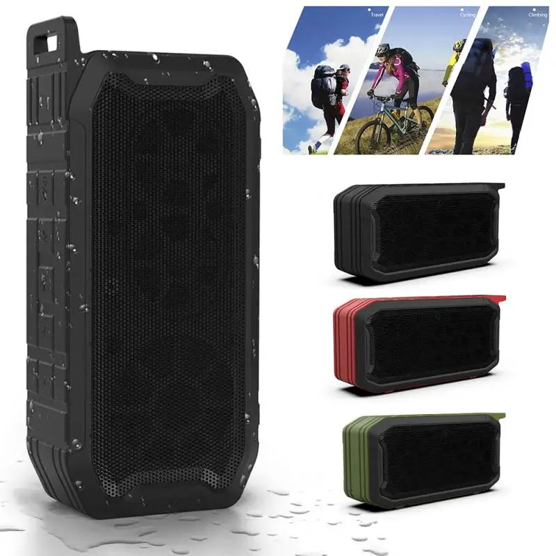 Беспроводной Bluetooth динамик водонепроницаемый уличный сабвуфер встроенный