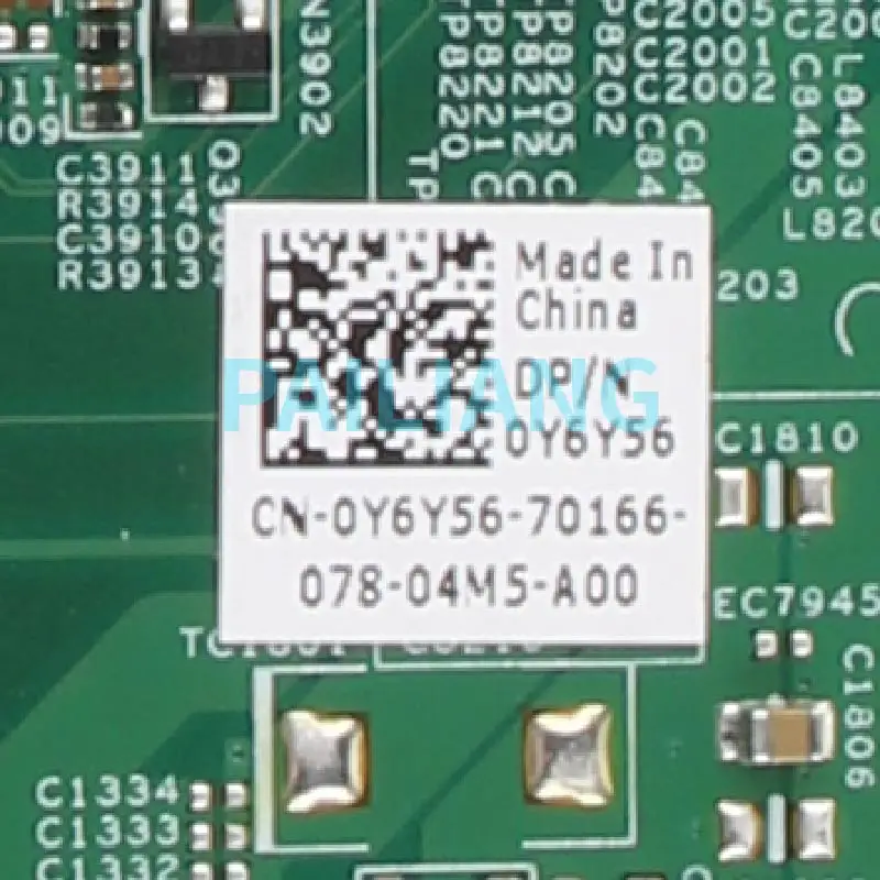 Placa-mãe para computador, inspiron n5010, 0y6y56, 2004-1, pga 09909, hm55, ddr3,