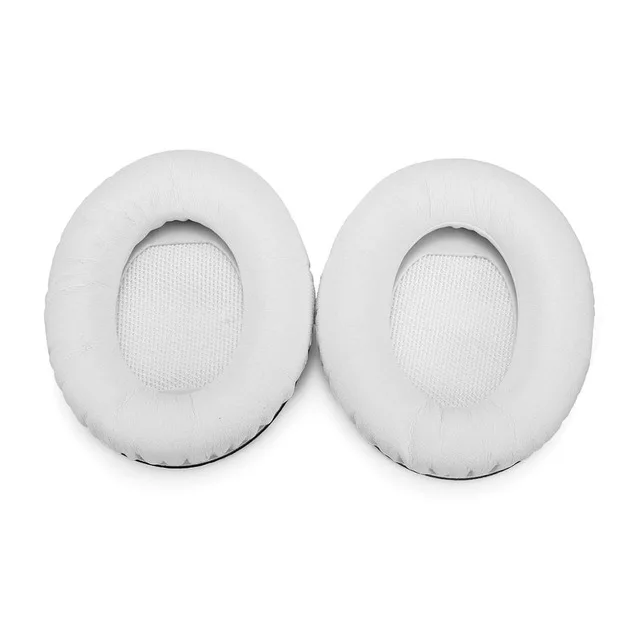 1 пара комфортных мягких подушечек для наушников для BOSE QC2 QC15 QC25 QC35 AE 2 2i 2w оголовье подушечки для ушей набор наушников - Цвет: White