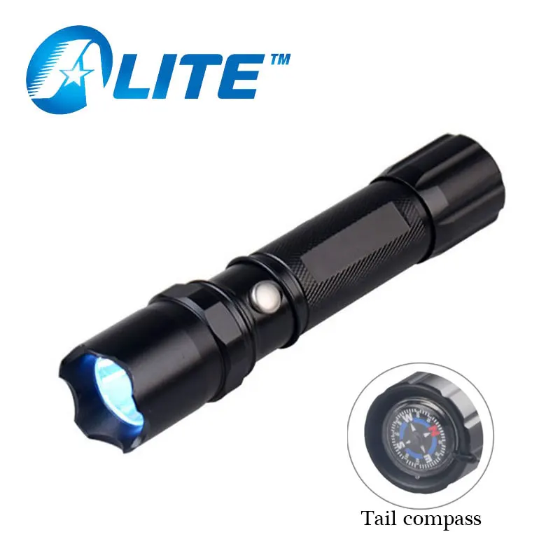 TMWT Профессиональный 365 нм 3 w UV LED ультрафиолетовый черный свет факел фонарик УФ 395nm