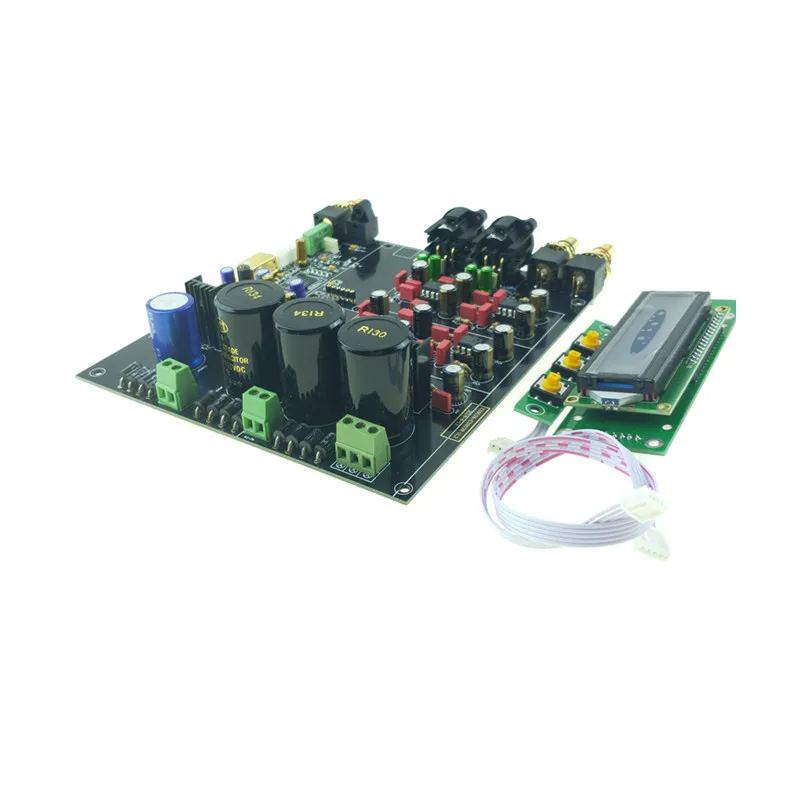 2019 ES9028 ES9028PRO DAC декодер сборная плата + TCXO 0.1PPM опция USB XMOS XU208 или Amanero для HIFI