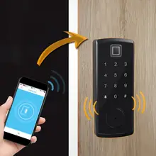 Bluetooth кардридер с клавиатурой цифровой отпечаток пальца клавиатура с паролем умный электронный дверной замок