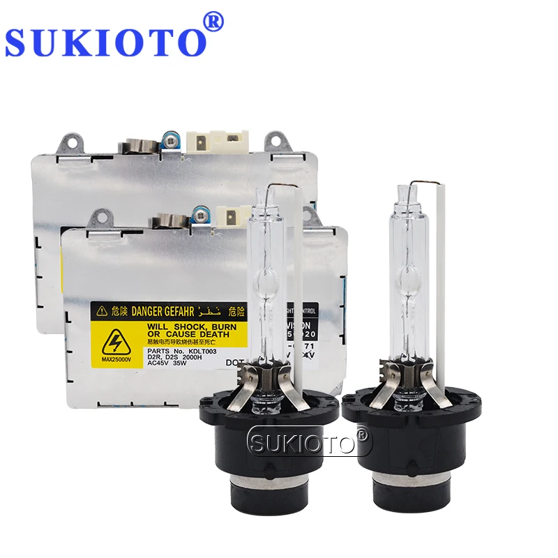 Sukioto Genuine Japan D2s D2r Ballast Hid Xenon Kit 8596750020