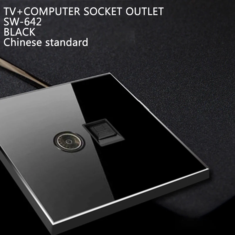 YIJIA китайский стандарт черный/белый 86*86 мм 16A usb розетки и переключатель 86 Тип 110-250 В сталиновая панельная розетка для дома и офиса