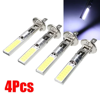 

DRL Car Headlight Driving Lamp Bulb 60W 6000LM 4pcs Hi/Lo Beam 360 Degrees