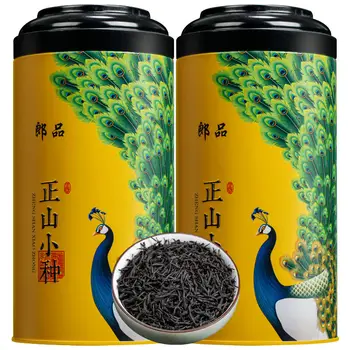 

2020 China Zhengshanxiaozhong Lapsang Souchong Black Tea Highly Flavored Type for Warm Stomach and Poria Cocos Exquisite Canned
