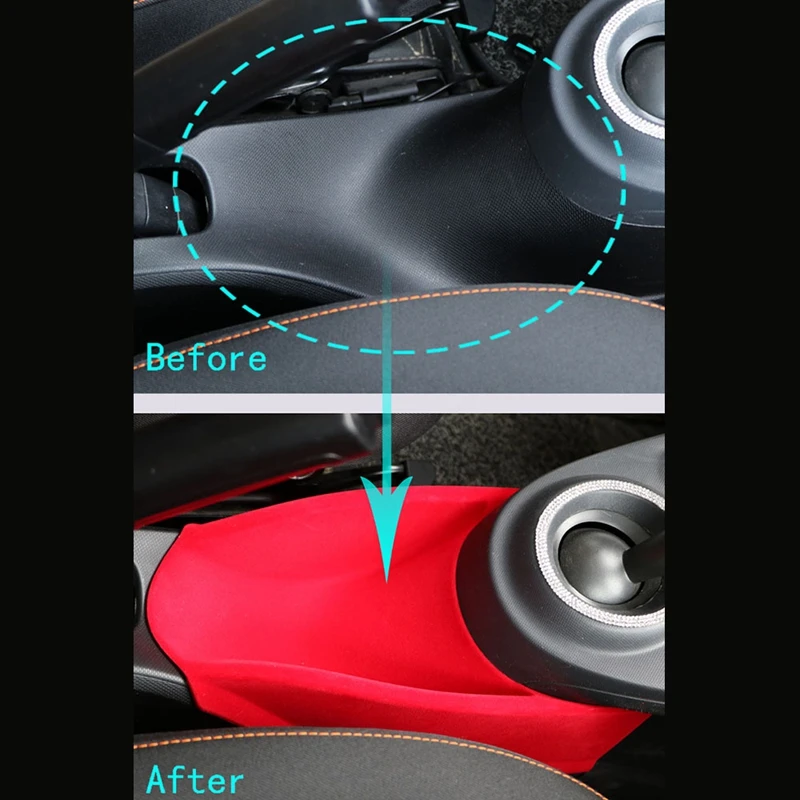 Для Mercedes New Smart 453 Fortwo Forfour подлокотник Центральная коробка для хранения центральный контроль коробка для хранения передач аксессуары для стайлинга автомобилей