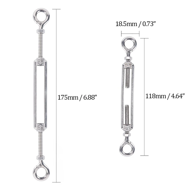 

10 Pack Cable Railing Kits Cable Railing Hardware for Wood Posts, Diy Balustrade