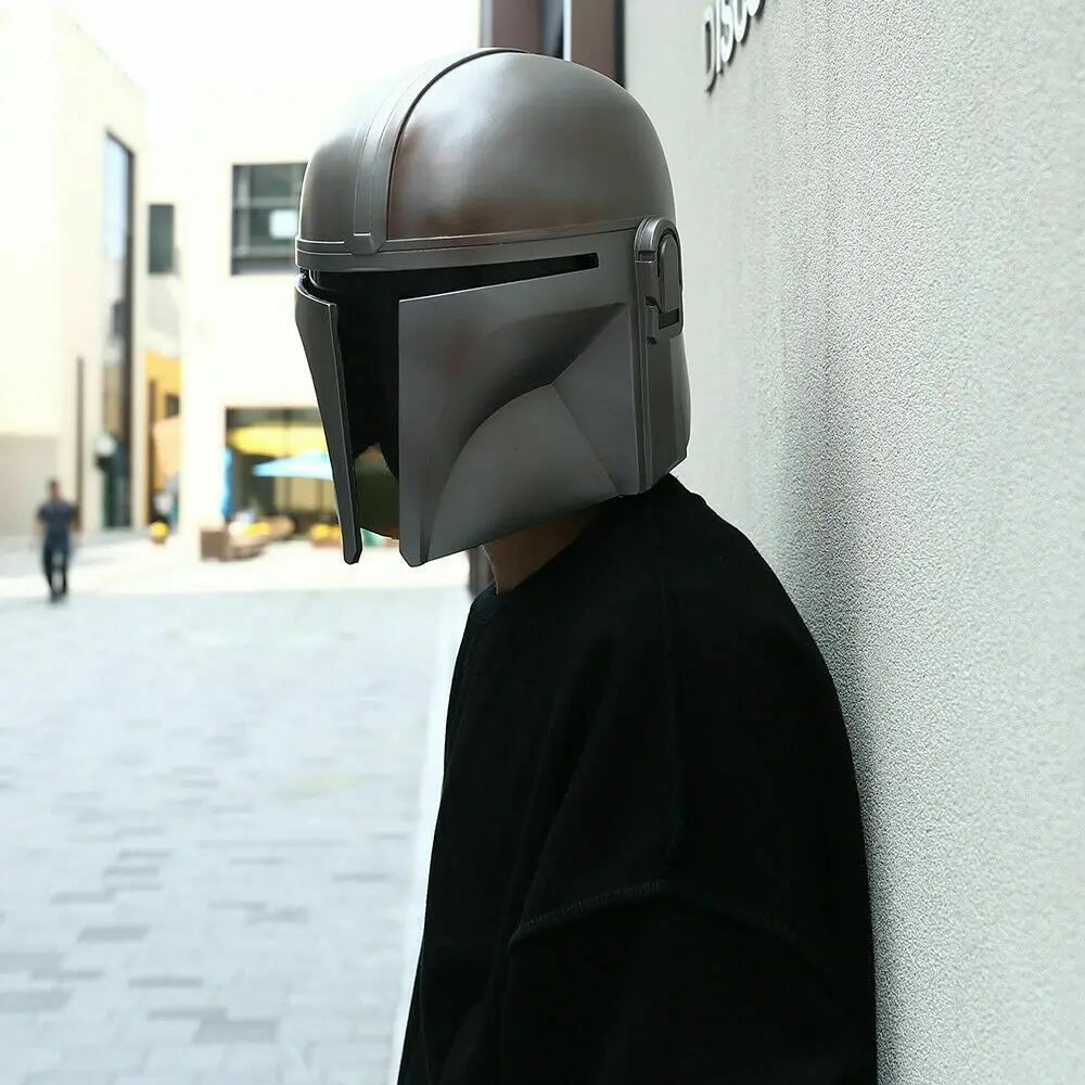 Xcoser мандалорский Косплей Шлем для хеллоуина и Рождества вечерние Косплей головные уборы косплей реквизит для мужчин Высокое качество шлем из ПВХ