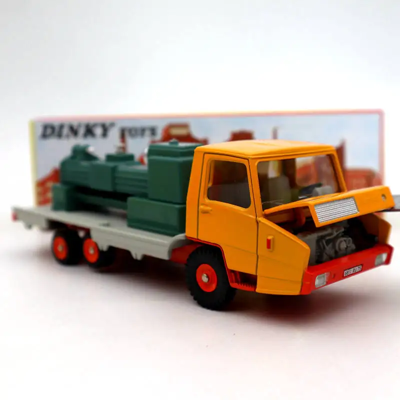 Atlas Dinky toys 569P Berliet Stradair Plateau Surbaisse Porte машина Outil прототип грузовик литые модели Коллекция