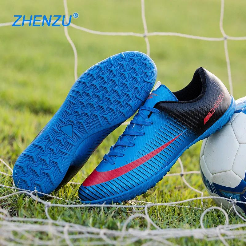 ZHENZUProfessionalSoccerShoesKidsCleatsTrainingFootballBoots