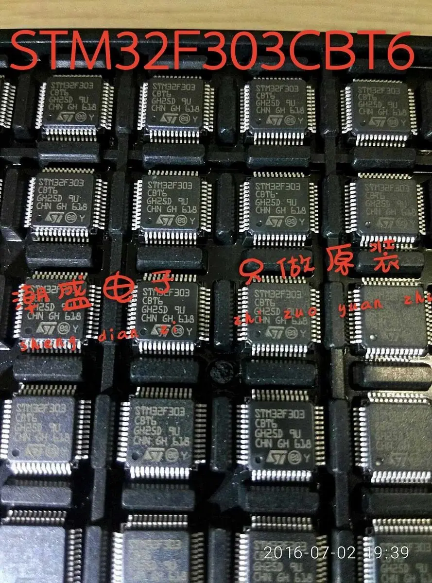 5 шт. в партии для детей ростом от STM32F303CBT6 303CBT6 303CB LQFP48 микроконтроллер гарантирует