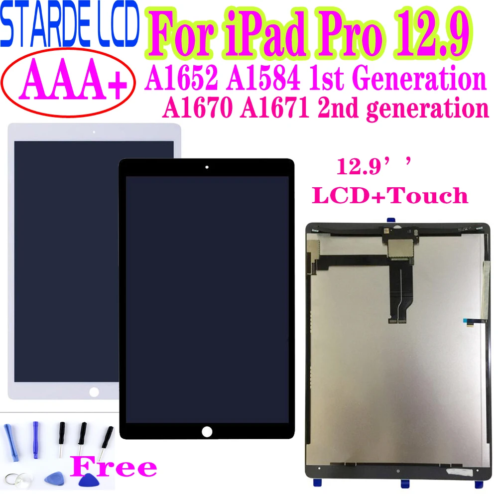 Сменный ЖК дисплей STARDE для iPad Pro A1584 A1652/12 9 дюйма 2 й A1670 A1671 кодирующий