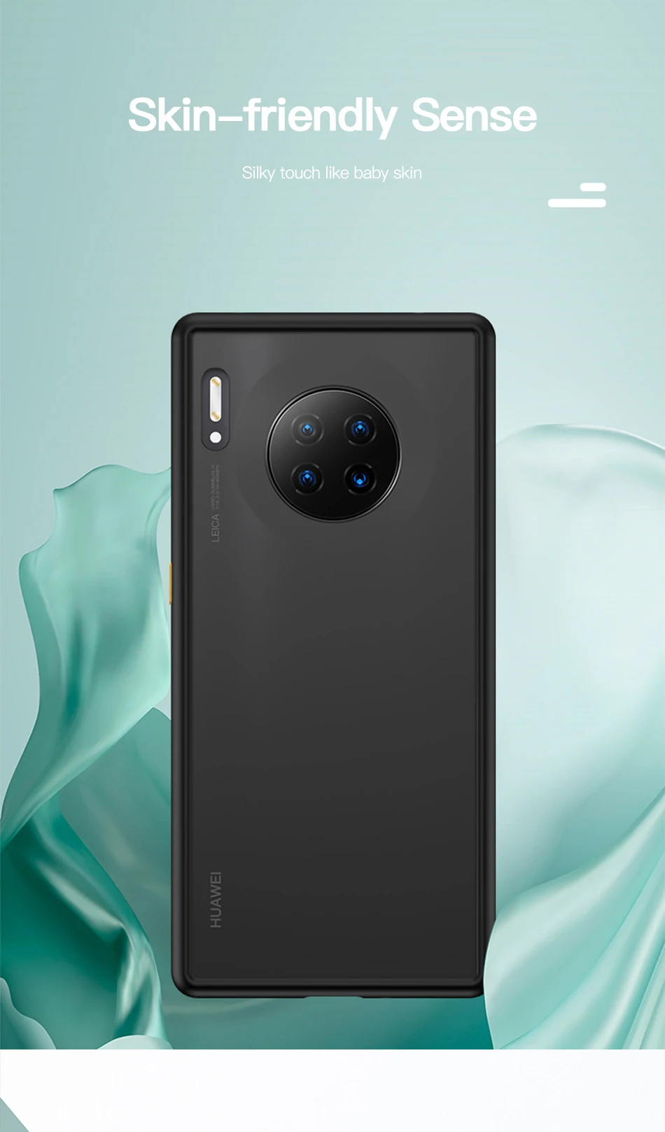 Benks Back Cover For Huawei Mate 30 Pro Case Hard PC Soft TPU 1.5mm Ultra Thin Shockproof Silicone Full Protective Cases Coque (2)
