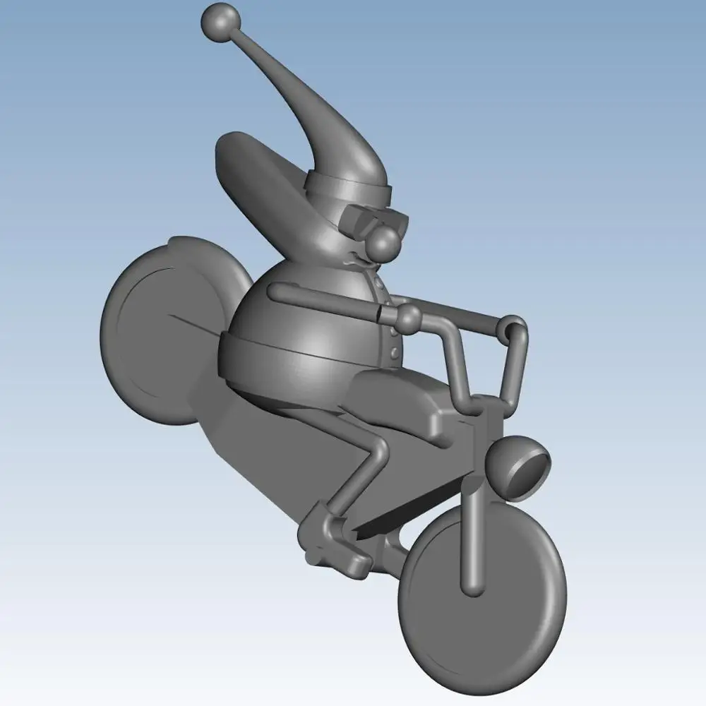 US $300.00 Santa Claus on Motorcycles Custom order highnbspqualitynbsphighnbspprecision digital models 3D printing service Funny Toys ST6132