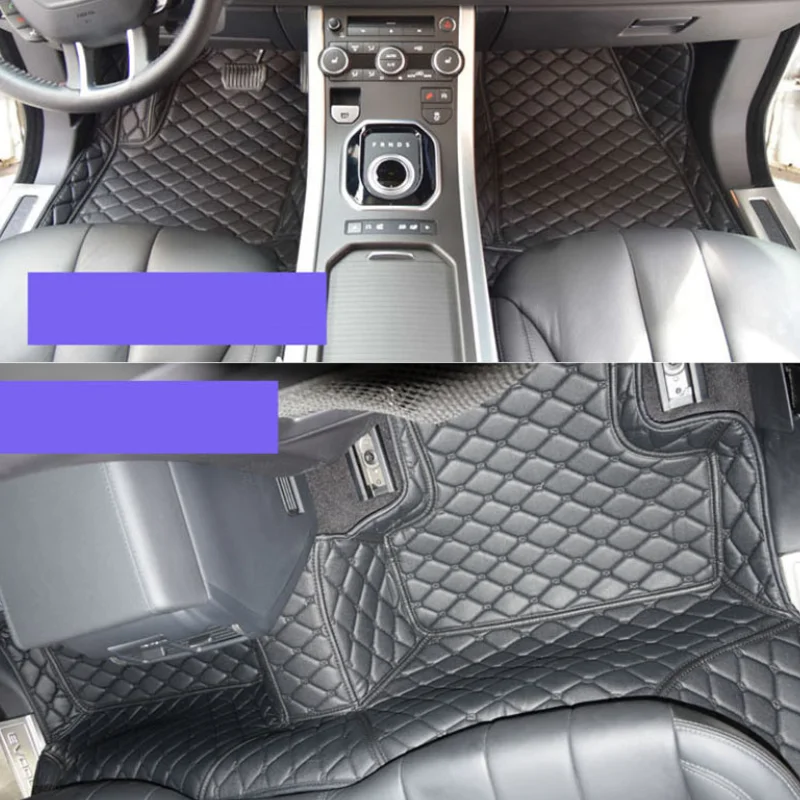 Кожаные автомобильные коврики для Range Rover Evoque 2011 2012 2013 L538 ковер аксессуары