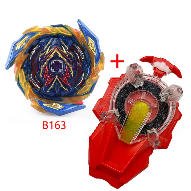 Tomy beyblades and Super King B-165 Boom Spinning Gyro Right-Turning Rope Launcher B163 metal bayblade Blade Children gift 1