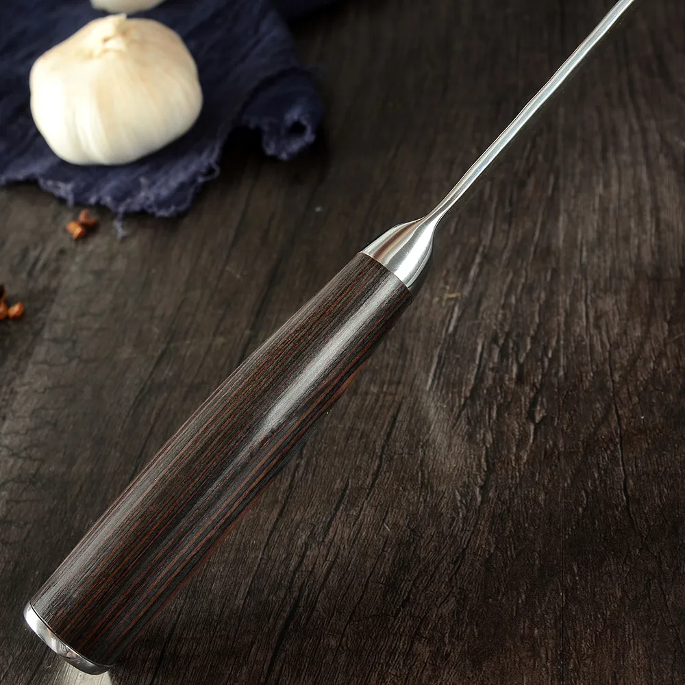 ZEMEN Chinese Cleaver Quality нержавеющая сталь 7 дюймов разделочная кость аксессуары для