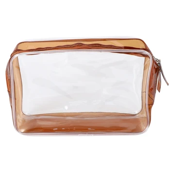 

Travel Clear Makeup Bag Organizer Transparent Pvc Beautician Cosmetic Bags Beauty Toiletry Bag Make Up Pouch Wash Bags