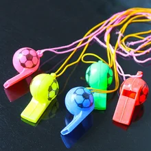 25 шт. свисток игрушка для детей детские пластиковые свистки игрушки с веревками игрушка делая звук для детей