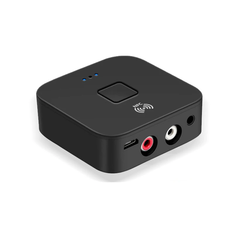 VAORLO NFC Receiver Bluetooth 5.0 Adapter With 3.5mm AUX Jack For Car Kit Speaker And Headphones Wireless Receiver Stereo Music