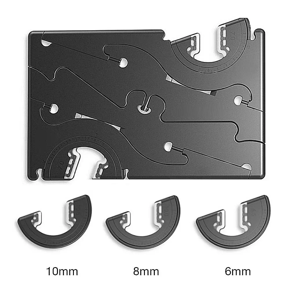 

TPU Phone Holder Geometric Pocket Three-Legged Bracket Card-Type Stand Portable Compact Adjustable Photography Tripod