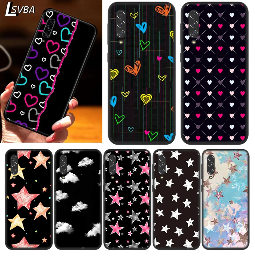 

Cute Star Pattern for Samsung Galaxy A90 5G A80 A70S A70 A60 A50 A50S A40 A30S A20S A20E A20 A2 Core A10 Phone Case