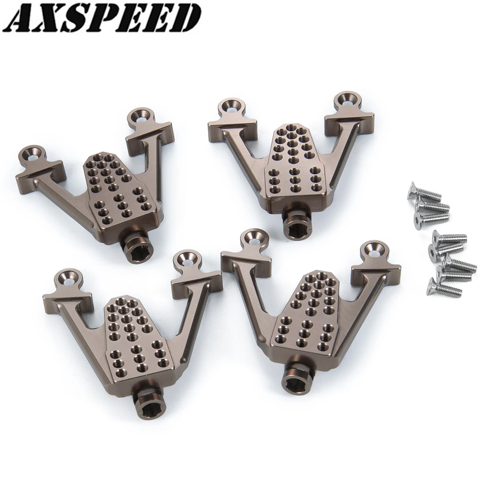 AXSPEED SCX10 Front Rear Shock Absorbers Shock Towers Mounting Post