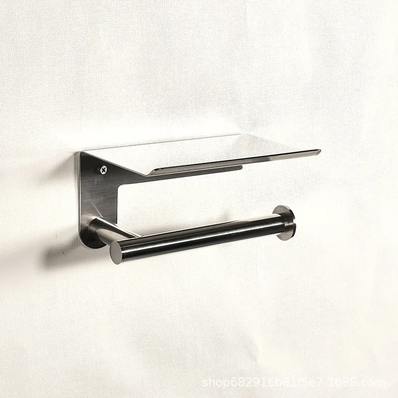 

304 Stainless Steel Toilet Tissue Box Roll Stand Put Toilet Paper Tissue Box Toilet Paper Box