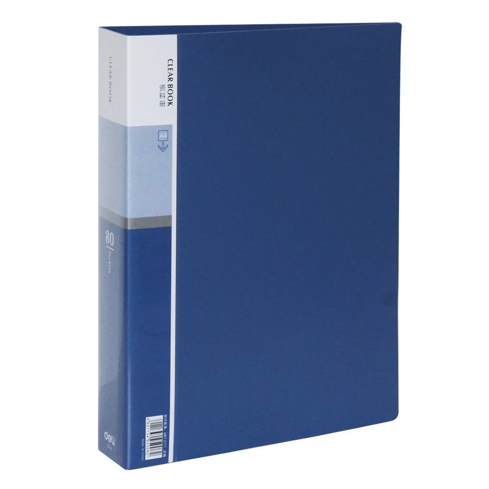 Deli Info Booklet 5006 A4 Bundle 80 Pages Folder cha ye jia Folder